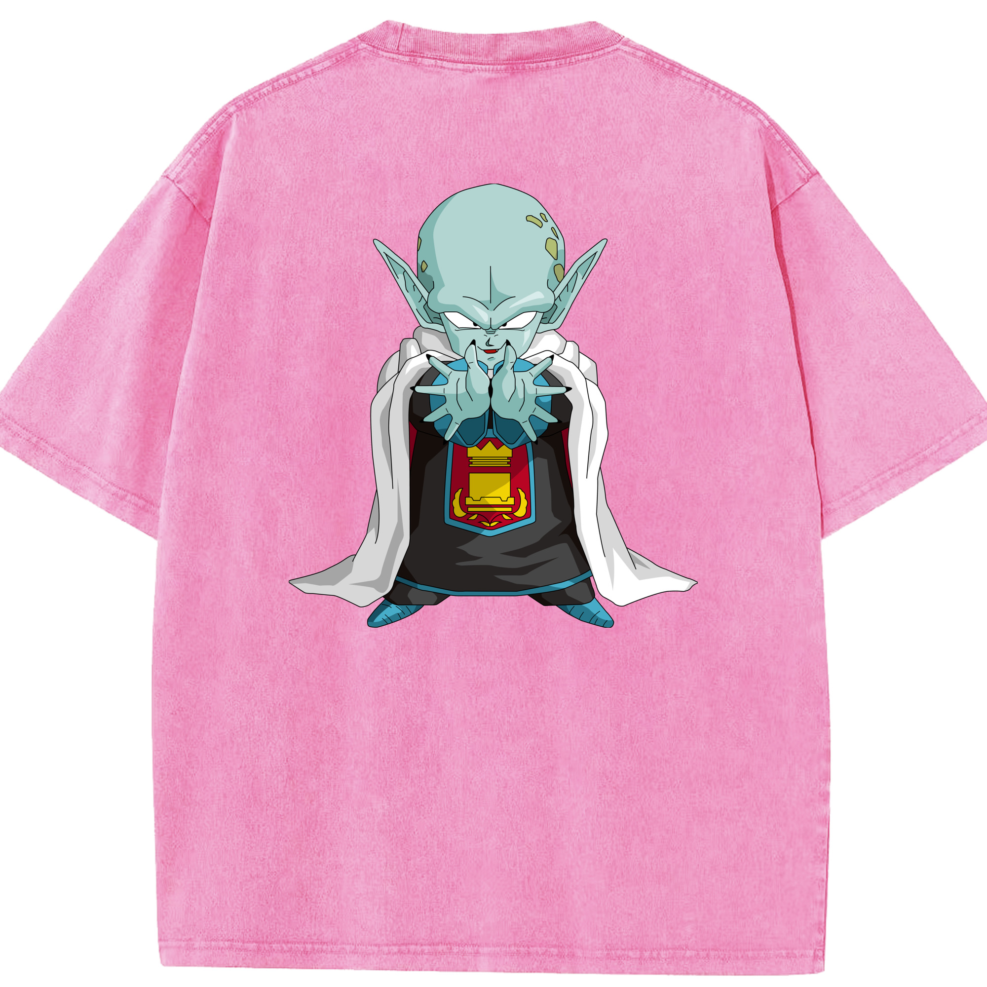 （画像用） ドラゴンボール DRAGON BALL 綿100% ヴィンテージ風 半袖Tシャツ（背面プリント）